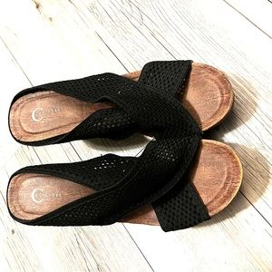 Wedge heels size 9